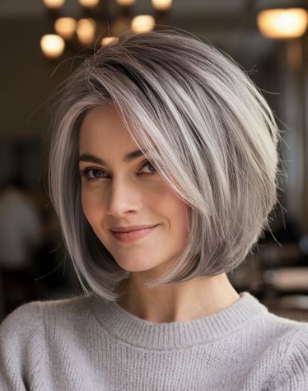 آرایش مو برای افراد با موهای سفید: جذابیت و استایل بدون محدودیت