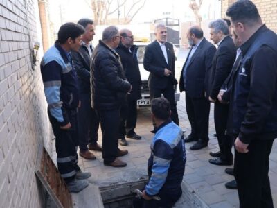 آغاز برخورد با ادارات بدمصرف در بهارستان؛ انشعاب آب فرمانداری قطع شد