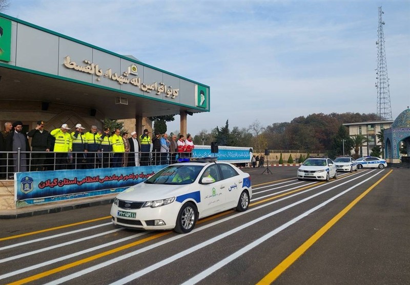 آغاز طرح زمستانی پلیس در گیلان؛ محورهای برفگیر تحت کنترل ویژه