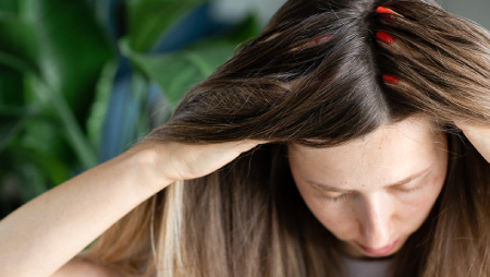 تحریک پوست سر با محصولات مو