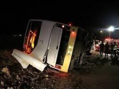 اختصاصی| واژگونی اتوبوس در محور اصفهان-نطنز13 کشته و 11 مصدوم برجای گذاشت