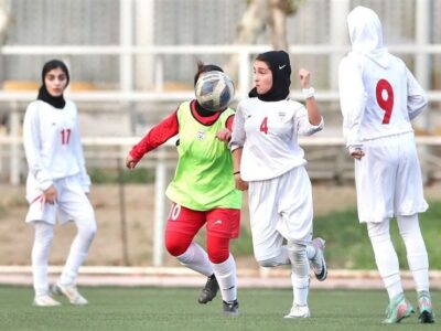 اردوی انتخابی تیم ملی فوتبال دختران زیر 15 سال در سمنان آغاز شد