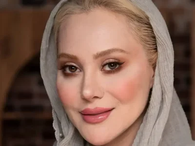 استایل اروپایی تازه عروس سینمای ایران در کنار درخت کریسمس+ عکس