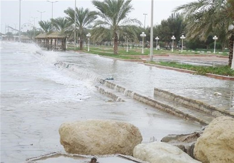 باران 20.5 میلیمتری بوشهر در صدر بارشهای استان