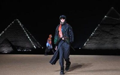 برگزاری فشن شو برای نخستین بار در اهرام ‘جیزه’ مصر/ تصاویر