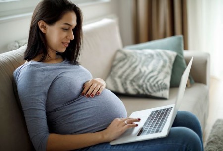 در دوران بارداری