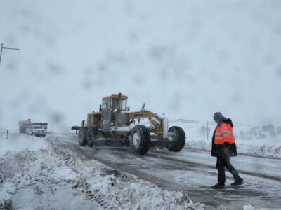 تداوم تردد ایمن در سمنان با برف‌روبی 1480 کیلومتر راه
