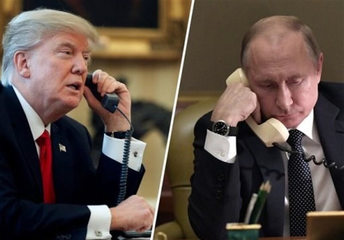 تماس تلفنی ترامپ با پوتین پیش از دیدار با زلنسکی