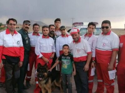 حال و هوای امدادگران هلال‌احمر در سیل کرمان+ عکس