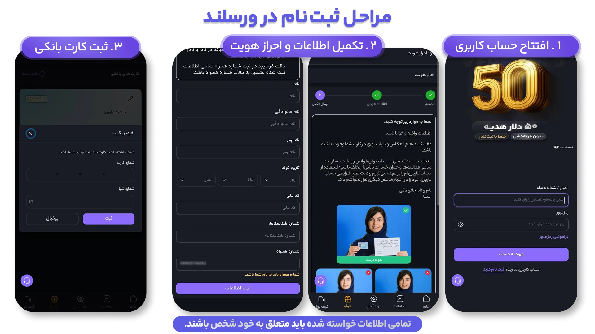 ثبت نام در ورسلند ثبت نام در ورسلند