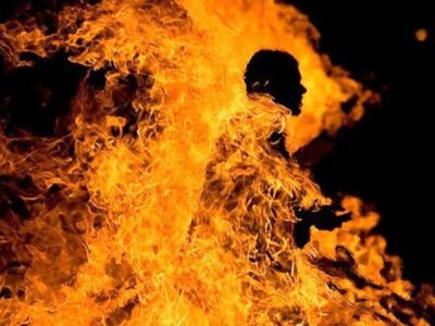 خودسوزی یک مرد مقابل دادگستری کرج/ علت حادثه چه بود، پرونده مهریه‌ یا دعوای ملکی؟