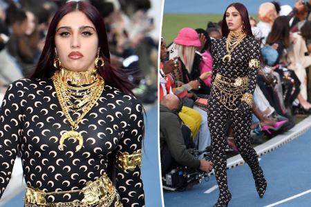 دختر مدونا ستاره هفته مد پاریس/ تصاویر