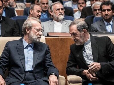 دیدار دبیر شورای عالی امنیت ملی با مشاور رهبر معظم انقلاب