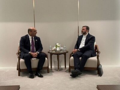 دیدار غریب‌آبادی با معاون سازمان‌های بین‌المللی وزارت خارجه ازبکستان