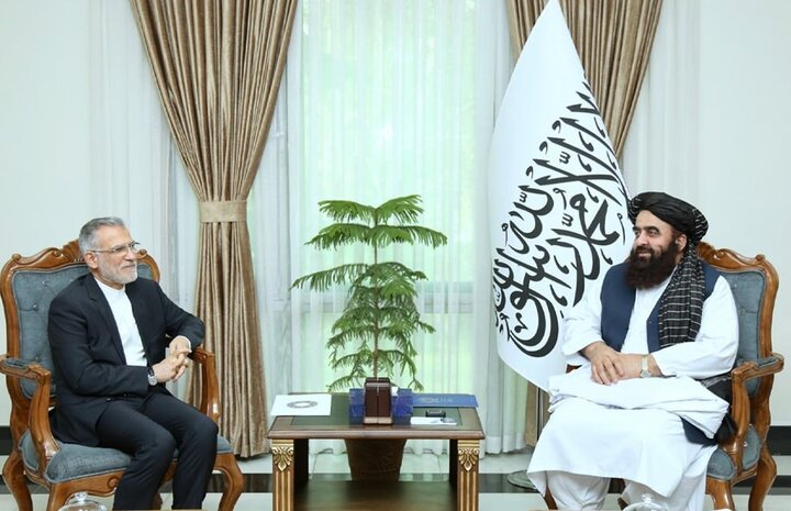 دیدار معاون وزارت امور خارجه ایران با وزیر خارجه افغانستان