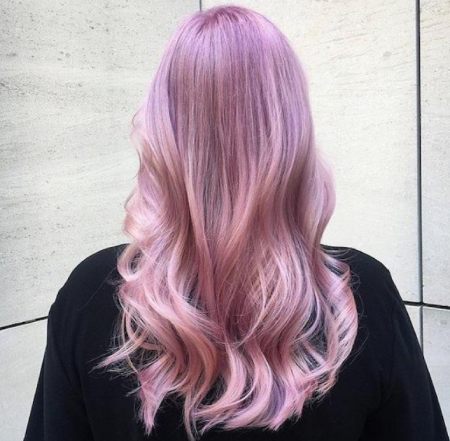 روش‌های امتحان رنگ موی صورتی