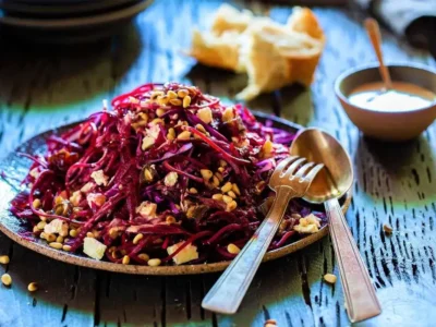 سالاد مخصوص شب یلدا با طعم پاییز