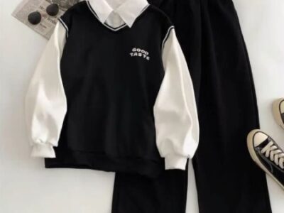 ست کردن لباس های اورسایز برای استایل خیابانی دخترانه