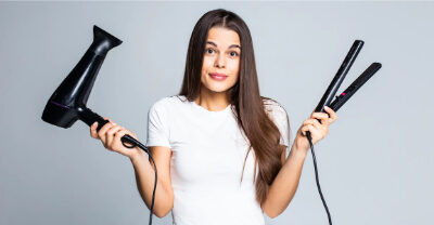سشوار و اتو مو؛ دوست یا دشمن موهای شما؟ راهکارهای قطعی برای کاهش آسیب حرارتی