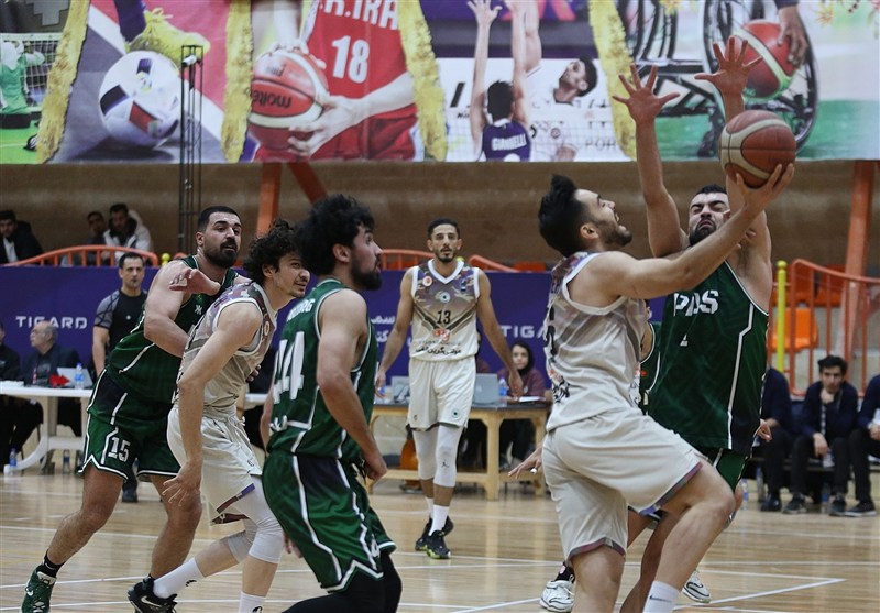 سوپرلیگ بسکتبال | رعد پدافند در اصفهان از سد پاس کردستان گذشت اخبار استان اصفهان , اخبار اصفهان ,