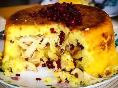 طرز تهیه ته چین کدو حلوایی/ غذای مخصوص مهمانی‌های زمستان