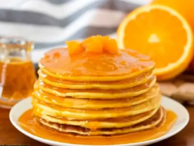 طرز تهیه پنکیک پرتقالی با یک طعم جدید و بی نظیر