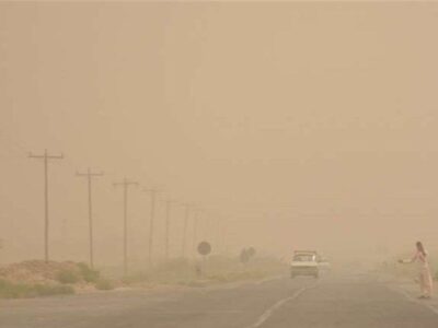 طوفان و گردوخاک دید افقی در یزد را کاهش داد