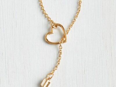 مدل های زیبا و شیک گردنبند طلا کراواتی