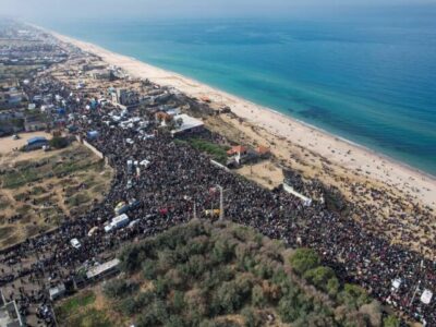 مرکز آمار فلسطین: جمعیت غزه ۱۰ درصد کاهش یافت