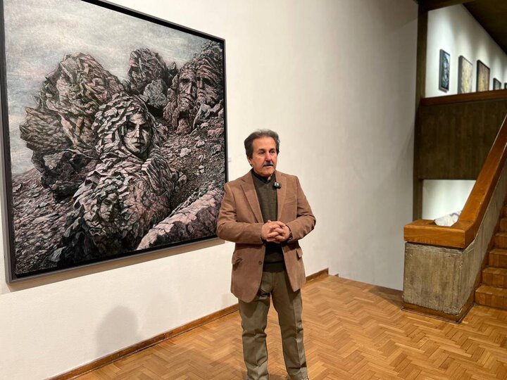 نقاشی که با سنگ رفاقت میکند؛ حرکت از عینیت به ذهنیت