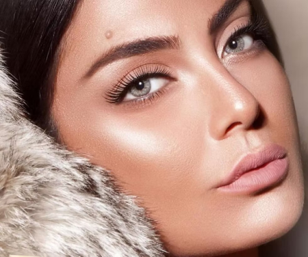 براقیت صورتی برای صورت