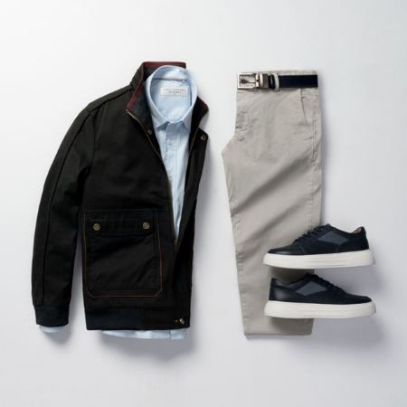 ست کردن لباس مردانه