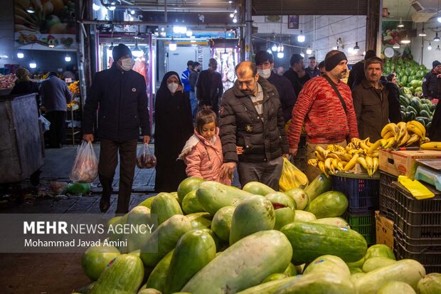 یلدا در ترازوی معیشت؛ بازار قزوین و روایت یک شب طولانیتر از همیشه