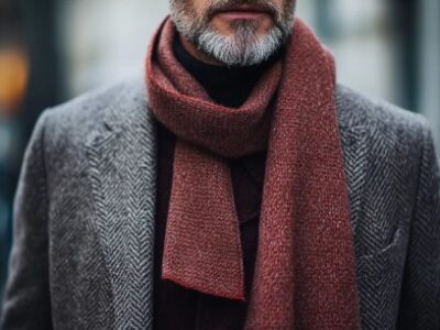 ۱۵ شال گردن برتر مردانه برای استایل و گرما در سال ۲۰۲۵