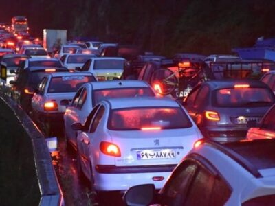 آخرین وضعیت ترافیکی محورهای شمالی / ترافیک در محور هراز سنگین شد