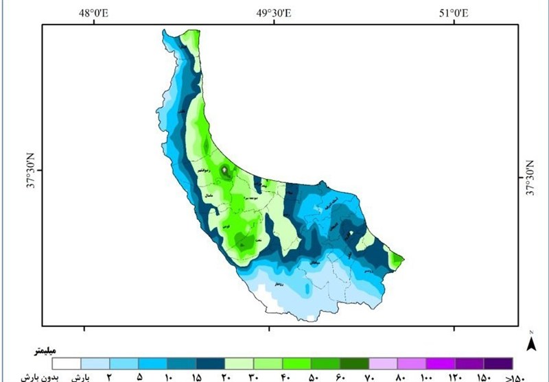 دلیل خشکی گیلان در آبان ماه چه بود؟ اخبار رشت , اخبار استان گیلان ,