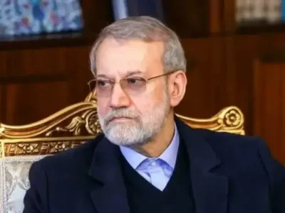 دیدار علی لاریجانی با پوتین در روسیه+ عکس