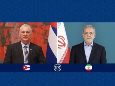 رئیسجمهور سالروز پیروزی انقلاب کوبا را تبریک گفت