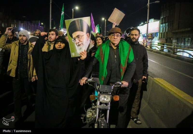 اغتشاشات ایران , راهپیمایی , اخبار قم , 