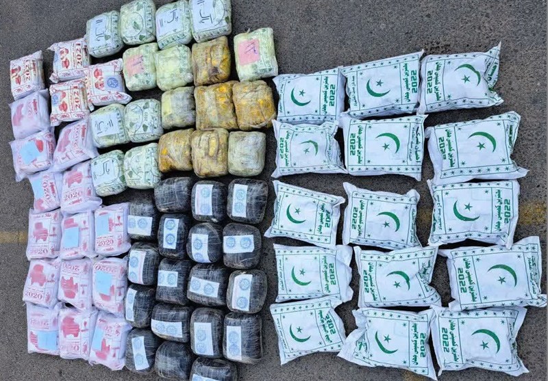 ضربه پلیس سمنان به شبکه قاچاق مواد مخدر