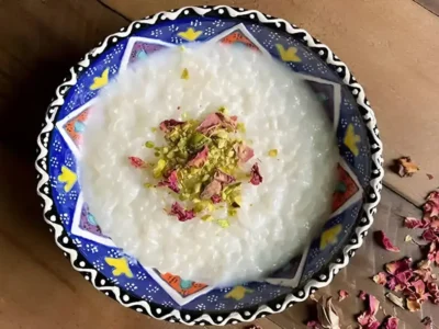طرز تهیه شیربرنج دسر سنتی خوشمزه برای شب های زمستان