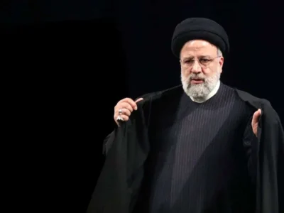 مجسمه شهید رئیسی دوباره در اردبیل نصب شد+ عکس