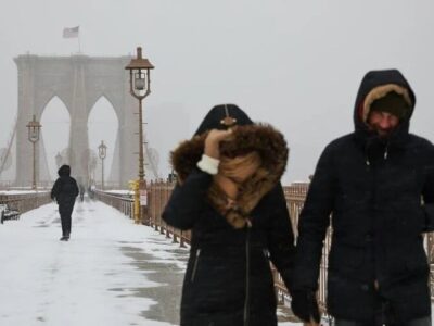 مرگ ۱۳ نفر بر اثر طوفان زمستانی در آمریکا