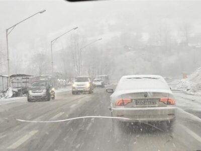 هشدار زرد هواشناسی گیلان؛ بارش برف و کولاک در راه است