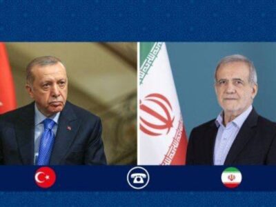 گفتگوی تلفنی پزشکیان و اردوغان حول مسائل منطقه