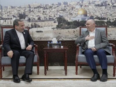 ارائه گزارش رئیس شورای رهبری حماس از اجرای توافق آتشبس غزه به عراقچی