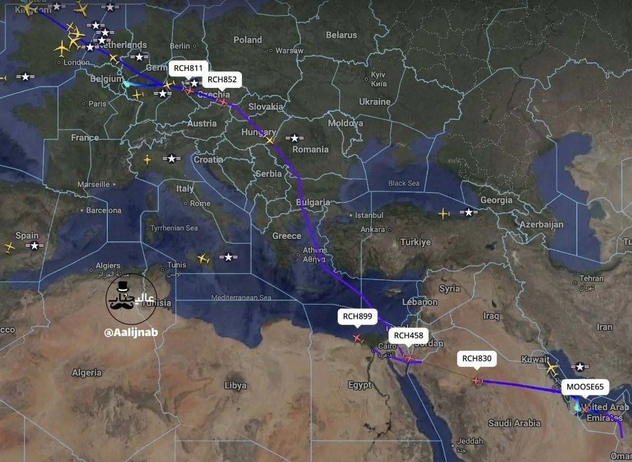 انتقال ۷ فروند هواپیما C-۱۷ به منطقه انتقال ۷ فروند هواپیما C-۱۷ به منطقه