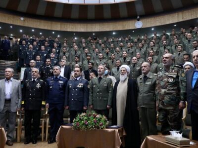 برگزاری آیین دانش‌آموختگی دانشجویان مدیریت دفاعی دافوس ارتش