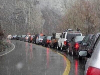 ترافیک سنگین در محور قزوین _ کرج/ مسافران بخوانند