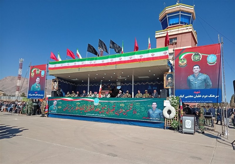 تشییع پیکر 2 شهید خلبان هوانیروز در اصفهان